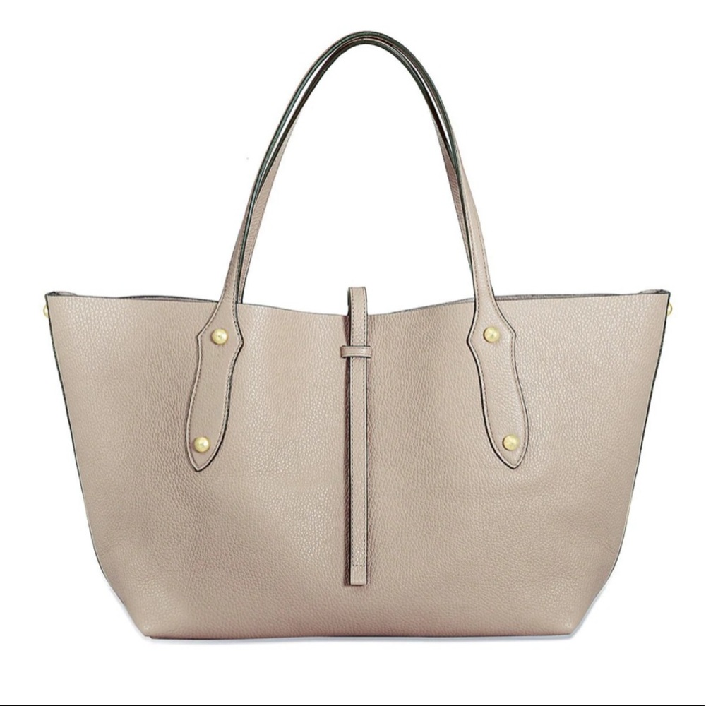 Annabel Ingall Isabella cream leather tote